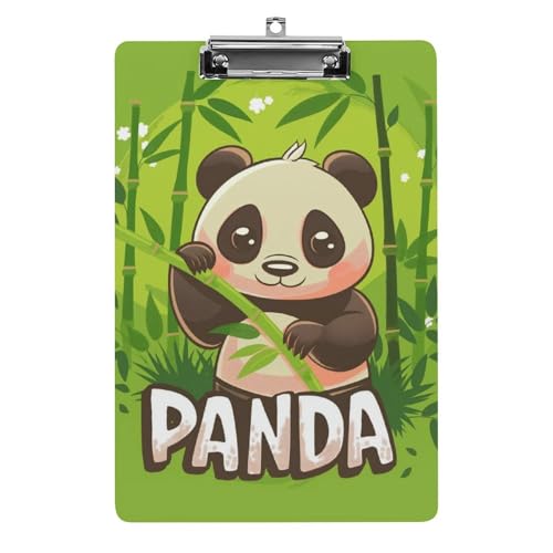 Acryl Klemmbretter Niedlicher Panda Grün Office File Folders Platte Klemmbrett Für Das Schreiben Malerei Acryl Klemmbretter Niedlicher Panda Grün Office File Folders Platte Klemmbrett Für Das Schreiben Malerei von OQPDONCWR