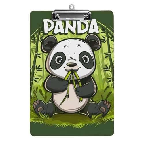 Acryl Klemmbretter Süßer Panda Grün Office File Folders Platte Klemmbrett Für Das Schreiben Malerei Acryl Klemmbretter Süßer Panda Grün Office File Folders Platte Klemmbrett Für Das Schreiben Malerei von OQPDONCWR