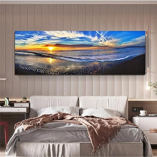 5D Diamant Painting Full Drill Set, Himmel Meer Sonnenaufgang 50x100cm DIY 5D Diamond Painting, Diamant malerei Set für Erwachsene, Strass Stickerei Malerei für Haus Eingang Dekorationen 20x40in 5D Diamant Painting Full Drill Set, Himmel Meer Sonnenaufgang 50x100cm DIY 5D Diamond Painting, Diamant malerei Set für Erwachsene, Strass Stickerei Malerei für Haus Eingang Dekorationen 20x40in von ORBANA