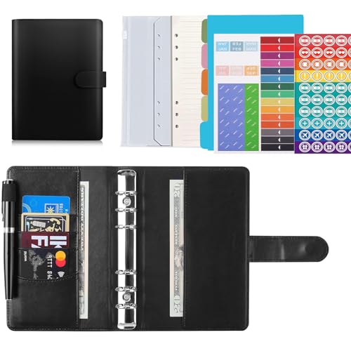 ORFCP A6 Ringbuch 6 Löcher Binder Notizbuch, PU Leder Loseblatt Notebook, Din A6 Ringbuch Nachfüllbar mit DIY Papierblatt für Notizbuch, A6 Binder für Reisen,Tagebuch und Geschenk ORFCP A6 Ringbuch 6 Löcher Binder Notizbuch, PU Leder Loseblatt Notebook, Din A6 Ringbuch Nachfüllbar mit DIY Papierblatt für Notizbuch, A6 Binder für Reisen,Tagebuch und Geschenk von ORFCP