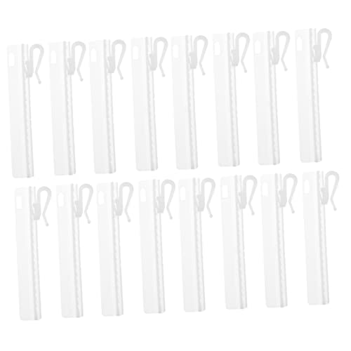 50 stücke Spitze Vorhang Stange Einstellbare Haken Kunststoff Gardinen Header Band Clip Haken für Wohnkultur 50 stücke Spitze Vorhang Stange Einstellbare Haken Kunststoff Gardinen Header Band Clip Haken für Wohnkultur von ORFOFE