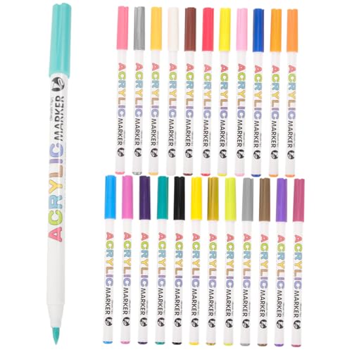 ORFOFE 1 Karton Farben Acryl Paint Marker Wasserfeste Geruchsfreie Feine Spitze Flexible Malstifte für Scrapbooking Zeichnen Basteln Geeignet für Erwachsene Schüler und Künstler ORFOFE 1 Karton Farben Acryl Paint Marker Wasserfeste Geruchsfreie Feine Spitze Flexible Malstifte für Scrapbooking Zeichnen Basteln Geeignet für Erwachsene Schüler und Künstler von ORFOFE