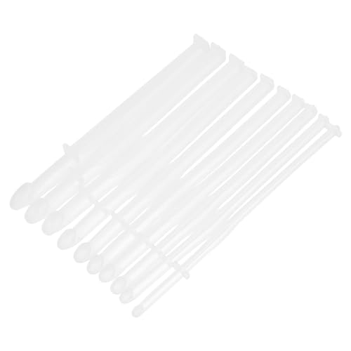 ORFOFE 10 Stück DIY Häkelnadel Silikonform Teiliges Gießform für Strickwerkzeuge Epoxidharz Casting Mold für Anfänger und Kreative Bastelprojekte von ORFOFE