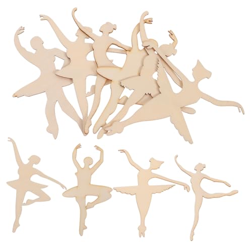 ORFOFE 10 Stück Teiliges Ballett Holz Scheiben Leichte Holzstücke für Graffiti DIY Basteln Kreative Handwerksdekoration für Schüler und Glatte Oberfläche Vielseitig Verwendbar ORFOFE 10 Stück Teiliges Ballett Holz Scheiben Leichte Holzstücke für Graffiti DIY Basteln Kreative Handwerksdekoration für Schüler und Glatte Oberfläche Vielseitig Verwendbar von ORFOFE
