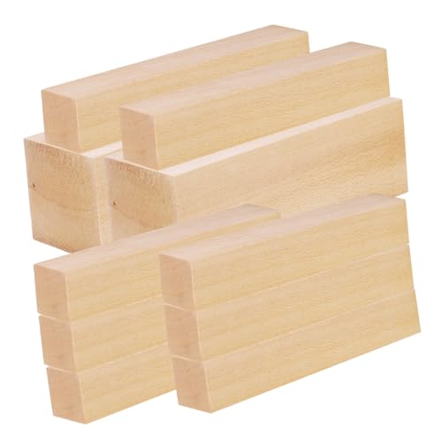 ORFOFE 10 Stück Teiliges Basswood Schnitzholz Große und Kleine Lindenholzblöcke zum Schnitzen DIY Holzkunst für Anfänger und Profis Natürliche Unvollendete Holzklötze Bastelmaterial ORFOFE 10 Stück Teiliges Basswood Schnitzholz Große und Kleine Lindenholzblöcke zum Schnitzen DIY Holzkunst für Anfänger und Profis Natürliche Unvollendete Holzklötze Bastelmaterial von ORFOFE