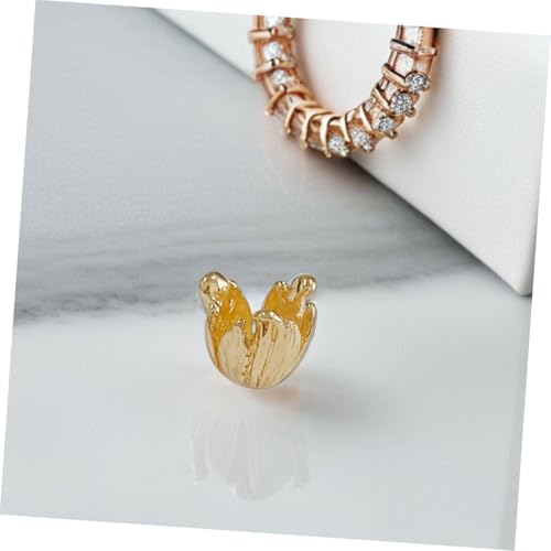 ORFOFE 10 Stück Teiliges Blumenperlenkappen Legierung für Schmuckherstellung Diy Charms für Armbänder Halsketten und Ohrringe Verschleißfest und Anfängerfreundlich ORFOFE 10 Stück Teiliges Blumenperlenkappen Legierung für Schmuckherstellung Diy Charms für Armbänder Halsketten und Ohrringe Verschleißfest und Anfängerfreundlich von ORFOFE