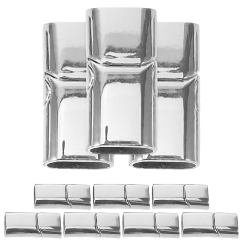 ORFOFE 10 Stück Teiliges DIY Schmuckverschluss aus Langlebiger Legierung Feine Politur Leichte Metallverbinder für Armbänder und Halsketten Einfach zu Montieren Vielseitig Einsetzbar für ORFOFE 10 Stück Teiliges DIY Schmuckverschluss aus Langlebiger Legierung Feine Politur Leichte Metallverbinder für Armbänder und Halsketten Einfach zu Montieren Vielseitig Einsetzbar für von ORFOFE