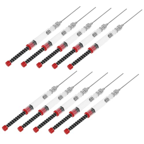 ORFOFE 10 Stück Teiliges Eu standard Tintenabsorber mit Federfederfüllmechanismus Praktisches Nachfüllwerkzeug für Füllfederhalter Langlebiges Zubehör für Schnelles und Einfaches von ORFOFE