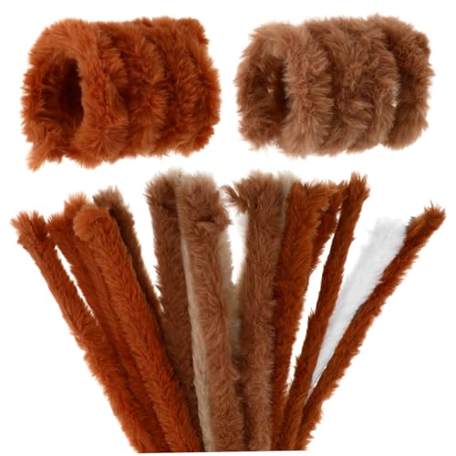 ORFOFE 10 Stück Teiliges Flexible Chenille-stäbe Biegsame Weiche Basteldrähte für Diy-projekte Langlebige Plüschige Bastelstäbe für Familien Schulbasteleien ORFOFE 10 Stück Teiliges Flexible Chenille-stäbe Biegsame Weiche Basteldrähte für Diy-projekte Langlebige Plüschige Bastelstäbe für Familien Schulbasteleien von ORFOFE