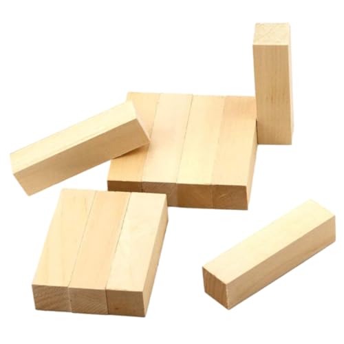 ORFOFE 10 Stück Teiliges Holzblöcke zum Schnitzen aus Hochwertigem Kiefernholz Naturbelassen und Blank für Bastelklötzchen DIY Malen und Holzhandwerk für Erwachsene ORFOFE 10 Stück Teiliges Holzblöcke zum Schnitzen aus Hochwertigem Kiefernholz Naturbelassen und Blank für Bastelklötzchen DIY Malen und Holzhandwerk für Erwachsene von ORFOFE