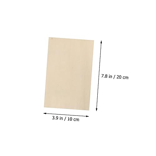 ORFOFE 10 Stück Teiliges Naturfarbener Unbehandelter Lindenholzplatten Glatte Oberfläche für DIY bastelprojekte Holzschnitzerei Modellbau Brandmalerei Vielseitig Einsetzbar ORFOFE 10 Stück Teiliges Naturfarbener Unbehandelter Lindenholzplatten Glatte Oberfläche für DIY bastelprojekte Holzschnitzerei Modellbau Brandmalerei Vielseitig Einsetzbar von ORFOFE