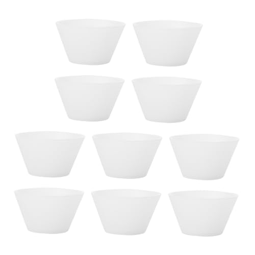 ORFOFE 10 Stück Teiliges Silikon glue mixing cup Epoxidharz Flexible DIY rührbecher Geeignet für Bastelarbeiten Schmuckherstellung und Heimdeko Langlebig und Einfach zu Reinigen von ORFOFE