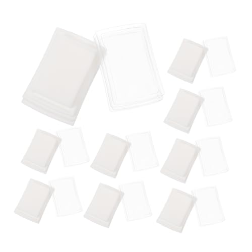 ORFOFE 10 Stück Teiliges Stempelkissen Wiederverwendbare DIY Blanko Ink Pads aus Schwamm und Kunststoff Ungiftig Fingerabdruck Stempelfarbe für Basteln Scrapbooking Büro und ORFOFE 10 Stück Teiliges Stempelkissen Wiederverwendbare DIY Blanko Ink Pads aus Schwamm und Kunststoff Ungiftig Fingerabdruck Stempelfarbe für Basteln Scrapbooking Büro und von ORFOFE