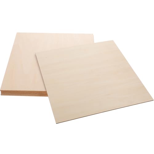 ORFOFE 10 Stück Teiliges Unbehandelte Holzplatten aus Basswood Glatte Oberfläche Naturfarben Vielseitig Bemalbare DIY Holzrohlinge für Handwerk Modellbau und Kreative Projekte ORFOFE 10 Stück Teiliges Unbehandelte Holzplatten aus Basswood Glatte Oberfläche Naturfarben Vielseitig Bemalbare DIY Holzrohlinge für Handwerk Modellbau und Kreative Projekte von ORFOFE
