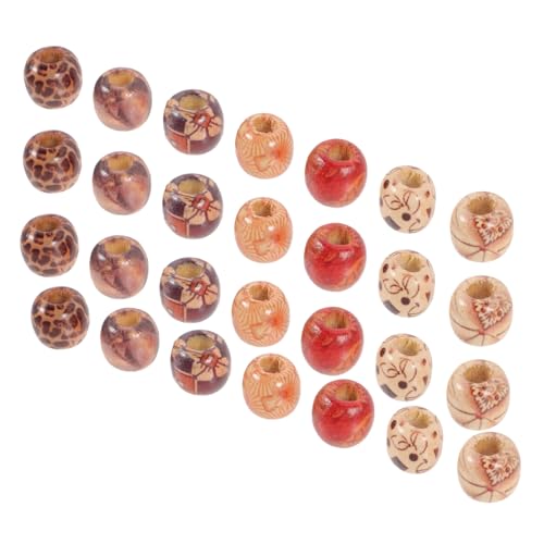 ORFOFE 100 Stück Holzperlen für Haare Dreadlock Zubehör Haarschmuck für Braids DIY Schmuck Bastelbedarf Bunte Holzkugeln für Dünnes Haar und Zöpfe ORFOFE 100 Stück Holzperlen für Haare Dreadlock Zubehör Haarschmuck für Braids DIY Schmuck Bastelbedarf Bunte Holzkugeln für Dünnes Haar und Zöpfe von ORFOFE