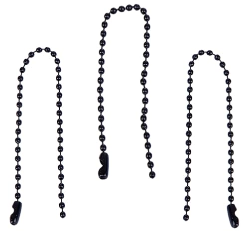ORFOFE 100 Stück Kugelkette Bead Chain Lackierte Bunte Metallkette Lange Dekorative Tag Ball Chain für DIY Schmuck Kleidung Accessoires Vielseitige Verbindungskette von ORFOFE