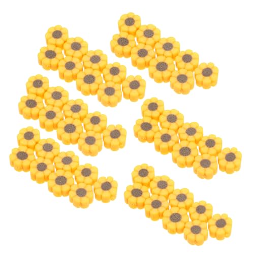 ORFOFE 100 Stück Polymer Clay Perlen Blumenform DIY Schmuck Zubehör Bastelperlen Armbänder Charms für Kreative Armbandgestaltung ORFOFE 100 Stück Polymer Clay Perlen Blumenform DIY Schmuck Zubehör Bastelperlen Armbänder Charms für Kreative Armbandgestaltung von ORFOFE