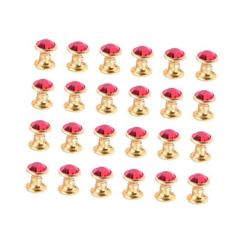 ORFOFE 100 Stück Rote Strasssteine mit Goldrand Bunte Diamant Schmucksteine für Kleidung Metall Nähzubehör DIY Schmuckherstellung und Textil Dekoration ORFOFE 100 Stück Rote Strasssteine mit Goldrand Bunte Diamant Schmucksteine für Kleidung Metall Nähzubehör DIY Schmuckherstellung und Textil Dekoration von ORFOFE
