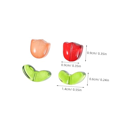 ORFOFE 100 Stück Teiliges Bunte Glasperlen mit Kleine Spacer perlen für DIY Armbänder Schmuckherstellung und Handwerksprojekte Glatte Langlebige Perlen in Pastellfarben zum Auffädeln von ORFOFE