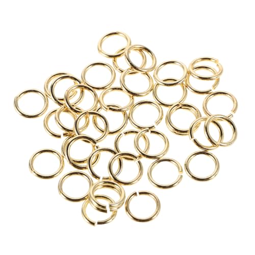 ORFOFE 100 Stück Teiliges Offene Biegeringe aus Metall für Schmuckherstellung Langlebige Verbindungsringe Einfach zu Verwenden Kompatibel mit Halsketten Armbändern und DIY projekten von ORFOFE