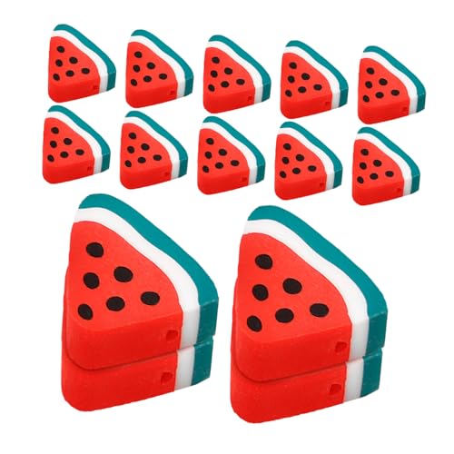 ORFOFE 100 Stück Teiliges Polymer Clay Perlen Wassermelone DIY Bastelperlen mit Langlebig und Leicht zu Fädeln für Schmuckherstellung Wie Armbänder und Ketten Bunte Bastelperlen für von ORFOFE