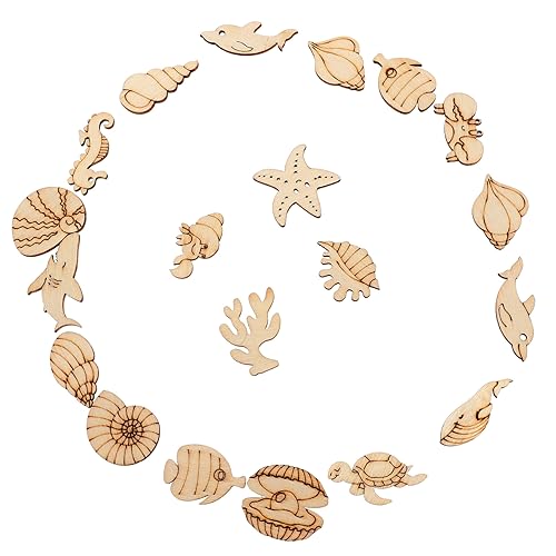 ORFOFE 100 Stück Teiliges Unvollendete Holzscheiben Meerestiere Zum Basteln DIY Holzchips Für Malen Schreiben Dekoration Holzfiguren Strandholz Bastelideen ORFOFE 100 Stück Teiliges Unvollendete Holzscheiben Meerestiere Zum Basteln DIY Holzchips Für Malen Schreiben Dekoration Holzfiguren Strandholz Bastelideen von ORFOFE