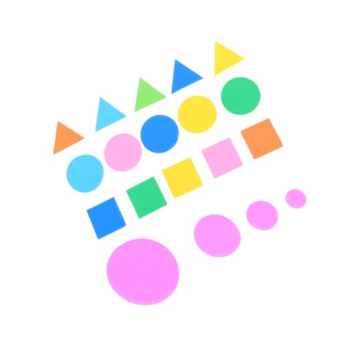 ORFOFE 1000 Stück Teiliges Bunte Eva Schaumstoff Formen Sticker Selbstklebend Kinderfreundliche Formen für Basteln Scrapbooking Kognitive und Kreative Gestaltung ORFOFE 1000 Stück Teiliges Bunte Eva Schaumstoff Formen Sticker Selbstklebend Kinderfreundliche Formen für Basteln Scrapbooking Kognitive und Kreative Gestaltung von ORFOFE