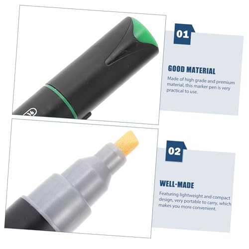 ORFOFE 12 Stück Dual head Acrylmarker Stifte Wasserfest Vielseitig für DIY Zeichnen Malen Haushalt Marker Stifte Leicht und Praktisch für Erwachsene von ORFOFE