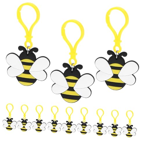 ORFOFE 12 Stück Teiliges Bienen Schlüsselanhänger Süßer Anhänger für Rucksack Handtasche Party Deko Praktische und Robuste Schlüsselringe Geschenkidee für Familie und Zufällige Farbe ORFOFE 12 Stück Teiliges Bienen Schlüsselanhänger Süßer Anhänger für Rucksack Handtasche Party Deko Praktische und Robuste Schlüsselringe Geschenkidee für Familie und Zufällige Farbe von ORFOFE