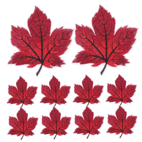 ORFOFE 12 Stück Teiliges Bunte Bügelflicken Herbstdeko Kleine Stickerei Patches Ahornblatt Aufnäher zum Aufbügeln und Nähen für Kleidung Taschen Hüte DIY Reparatur und Verschönerung ORFOFE 12 Stück Teiliges Bunte Bügelflicken Herbstdeko Kleine Stickerei Patches Ahornblatt Aufnäher zum Aufbügeln und Nähen für Kleidung Taschen Hüte DIY Reparatur und Verschönerung von ORFOFE