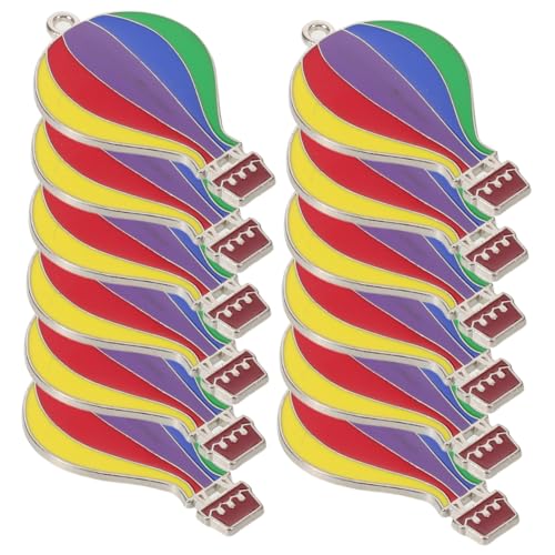 ORFOFE 12 Stück Teiliges Bunter Hot Air Balloon Schlüsselanhänger aus Robustem Metall Leichte Kompakte Anhänger für Rucksack Handtasche und Auto als Originelles Reisesouvenir und Geschenk ORFOFE 12 Stück Teiliges Bunter Hot Air Balloon Schlüsselanhänger aus Robustem Metall Leichte Kompakte Anhänger für Rucksack Handtasche und Auto als Originelles Reisesouvenir und Geschenk von ORFOFE