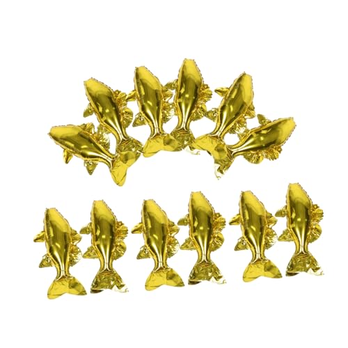 ORFOFE 12 Stück Teiliges Goldfisch Luftballons aus Aluminiumfolie Realistische Fischform Langlebig und Einfach Aufzublasen Bunte Partydeko für Kindergeburtstag Shower Sommer und ORFOFE 12 Stück Teiliges Goldfisch Luftballons aus Aluminiumfolie Realistische Fischform Langlebig und Einfach Aufzublasen Bunte Partydeko für Kindergeburtstag Shower Sommer und von ORFOFE