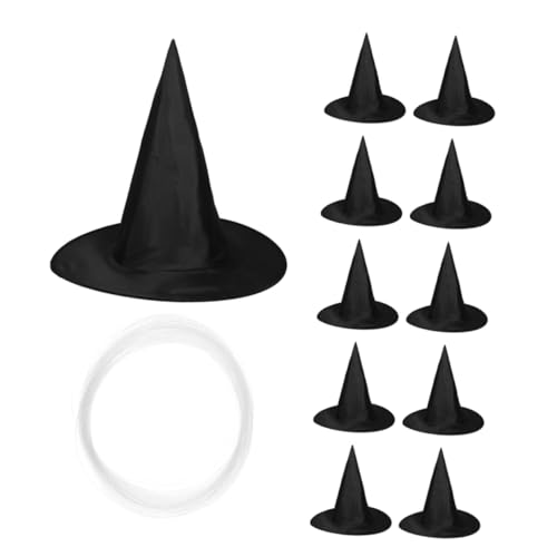 ORFOFE 12 Stück Teiliges Hängende Hexenhüte aus Stabilem Stoff Faltbares Design Leichter Hexenhut für Halloween Partydekorationen Geeignet für Innen Außenbereich Schnelle und Einfache ORFOFE 12 Stück Teiliges Hängende Hexenhüte aus Stabilem Stoff Faltbares Design Leichter Hexenhut für Halloween Partydekorationen Geeignet für Innen Außenbereich Schnelle und Einfache von ORFOFE