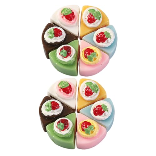 ORFOFE 12Stücke Teiliges Dessert Modell für Puppenhaus Dekoration Realistische Kuchenminiaturen Mischfarben für Mikroküchen Szenen Rollenspiele und Foto Requisiten ORFOFE 12Stücke Teiliges Dessert Modell für Puppenhaus Dekoration Realistische Kuchenminiaturen Mischfarben für Mikroküchen Szenen Rollenspiele und Foto Requisiten von ORFOFE