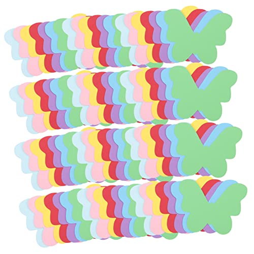 ORFOFE 140 Stück Teiliges Buntes Papier Dekorationsset mit Schmetterlings Ausschnitten Diy Bastelmaterial für Sichere und Langlebige Papierschmuckstücke zur Klassenzimmergestaltung und ORFOFE 140 Stück Teiliges Buntes Papier Dekorationsset mit Schmetterlings Ausschnitten Diy Bastelmaterial für Sichere und Langlebige Papierschmuckstücke zur Klassenzimmergestaltung und von ORFOFE