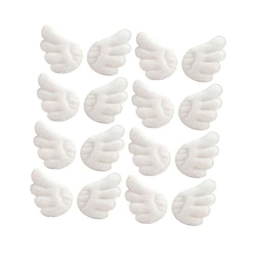 ORFOFE 15 Paare Weiße Engelsflügel Flicken zum Aufnähen Süße DIY Stoffapplikationen für Kleidung Haaraccessoires Schuhe Mützen Leicht Langlebig für Kinderkleidung und Bastelprojekte ORFOFE 15 Paare Weiße Engelsflügel Flicken zum Aufnähen Süße DIY Stoffapplikationen für Kleidung Haaraccessoires Schuhe Mützen Leicht Langlebig für Kinderkleidung und Bastelprojekte von ORFOFE