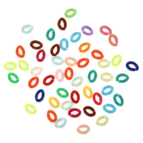 ORFOFE 150 Stück Teiliges Acryl Kettenverbinder Abnehmbare DIY Schmuck Verschlüsse Bunte Ringe für Armbänder Ohrringe Schlüsselanhänger und Bastelprojekte Langlebig und Stabil ORFOFE 150 Stück Teiliges Acryl Kettenverbinder Abnehmbare DIY Schmuck Verschlüsse Bunte Ringe für Armbänder Ohrringe Schlüsselanhänger und Bastelprojekte Langlebig und Stabil von ORFOFE
