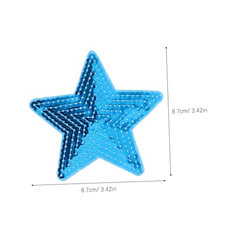 ORFOFE 16 Stück Teiliges Pailletten Stern Aufnäher Fünfzackige Bügel Patches für Kleidung Hüte und Jeans Diy Zubehör für Kreative Bastelprojekte Langlebig und Einfach Anzubringen ORFOFE 16 Stück Teiliges Pailletten Stern Aufnäher Fünfzackige Bügel Patches für Kleidung Hüte und Jeans Diy Zubehör für Kreative Bastelprojekte Langlebig und Einfach Anzubringen von ORFOFE
