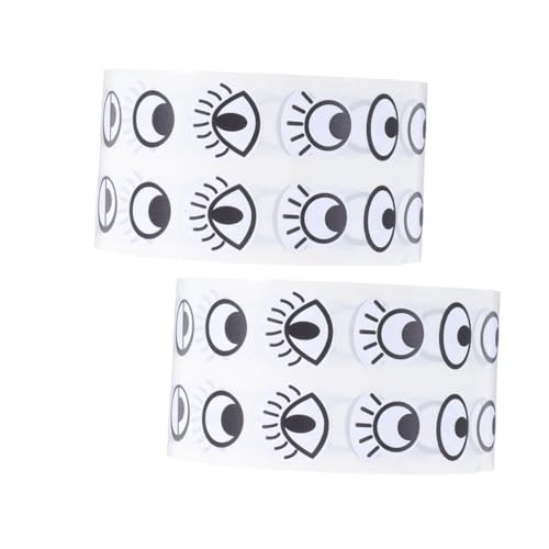 ORFOFE 2 Rollen Selbstklebende Kreative Cartoon Augen Aufkleber Wackelnde Eyeball Sticker für Vielseitig für Basteln Scrapbooking Lebendige DIY Dekoration Robust Haftend Einfach ORFOFE 2 Rollen Selbstklebende Kreative Cartoon Augen Aufkleber Wackelnde Eyeball Sticker für Vielseitig für Basteln Scrapbooking Lebendige DIY Dekoration Robust Haftend Einfach von ORFOFE