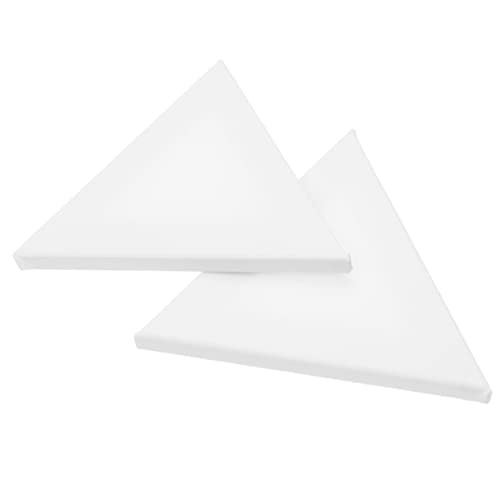ORFOFE 2 STÜCK Dreieckiges Irreguläres Ölmalerei Panel Leinwandrahmen für Acryl und Ölmalerei Künstler Zeichenbrett für Schüler und Hobbykünstler ORFOFE 2 STÜCK Dreieckiges Irreguläres Ölmalerei Panel Leinwandrahmen für Acryl und Ölmalerei Künstler Zeichenbrett für Schüler und Hobbykünstler von ORFOFE