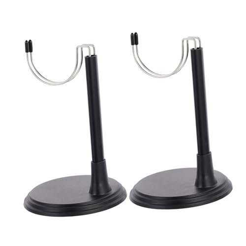 ORFOFE 2 Sätze Puppenständer Schwarz Verstellbare Puppenhalterung für Stabiles Doll Rack für Display Sammeln und Dekoration Einfach zu Montieren ORFOFE 2 Sätze Puppenständer Schwarz Verstellbare Puppenhalterung für Stabiles Doll Rack für Display Sammeln und Dekoration Einfach zu Montieren von ORFOFE