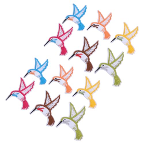 ORFOFE 2 Satz Hummingbird Aufnäher zum Aufnähen und Aufbügeln Gestickte Stoffapplikationen für Jeans Taschen Kleidung DIY Dekor Waschbar und Vielseitig Einsetzbar ORFOFE 2 Satz Hummingbird Aufnäher zum Aufnähen und Aufbügeln Gestickte Stoffapplikationen für Jeans Taschen Kleidung DIY Dekor Waschbar und Vielseitig Einsetzbar von ORFOFE