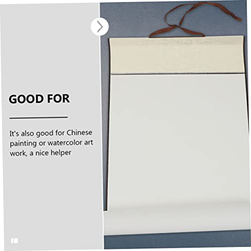 ORFOFE 2 Stück Leere Chinesische Malrolle Xuan papier Kalligraphiepapier für Chinesische Malerei und Schreibübungen Traditionelle Hochwertige Zeichenrolle für Anfänger und Kunstliebhaber ORFOFE 2 Stück Leere Chinesische Malrolle Xuan papier Kalligraphiepapier für Chinesische Malerei und Schreibübungen Traditionelle Hochwertige Zeichenrolle für Anfänger und Kunstliebhaber von ORFOFE