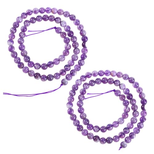 ORFOFE 2 Stück Natürliche Amethyst Lose Perlen ca Edelstein Perlen Lila für Schmuckherstellung DIY Armbänder Halsketten Ohrringe ORFOFE 2 Stück Natürliche Amethyst Lose Perlen ca Edelstein Perlen Lila für Schmuckherstellung DIY Armbänder Halsketten Ohrringe von ORFOFE