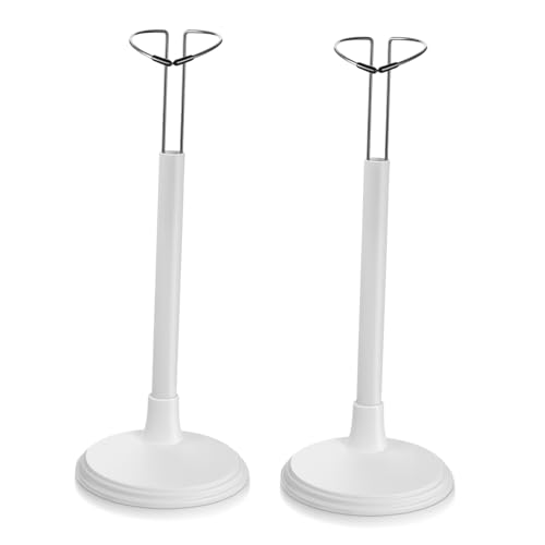 ORFOFE 2 Stück Puppenständer Weiß PVC Tragbarer und Stabiler Doll Stand für Puppen Platzsparendes Display Rack für Zuhause und Laden Leichter und Robuster Puppenhalter ORFOFE 2 Stück Puppenständer Weiß PVC Tragbarer und Stabiler Doll Stand für Puppen Platzsparendes Display Rack für Zuhause und Laden Leichter und Robuster Puppenhalter von ORFOFE