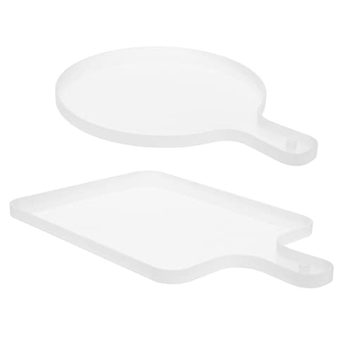 ORFOFE 2 Stück Silikon Gießform Teiliges für DIY Epoxidharz Tabletts Flexible Langlebige Silikonformen in Runder und Quadratischer Form Wiederverwendbar und Einfach zu Entformen für ORFOFE 2 Stück Silikon Gießform Teiliges für DIY Epoxidharz Tabletts Flexible Langlebige Silikonformen in Runder und Quadratischer Form Wiederverwendbar und Einfach zu Entformen für von ORFOFE