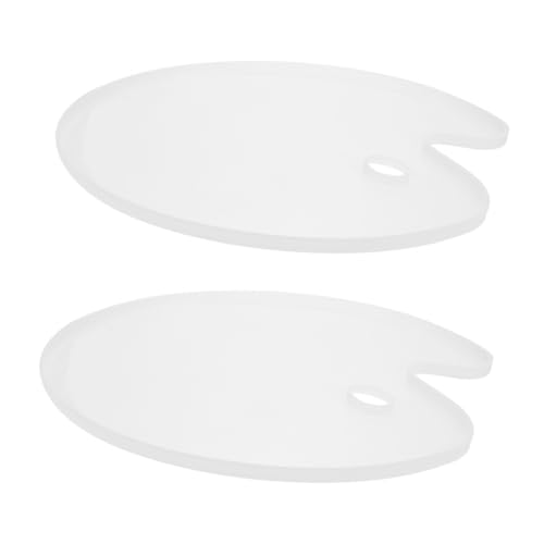 ORFOFE 2 Stück Silikonform Flexible Epoxidharz Gießform DIY Malpalette Tablett Non stick Leicht zu Reinigen Langlebig für Harz Kunsthandwerk ORFOFE 2 Stück Silikonform Flexible Epoxidharz Gießform DIY Malpalette Tablett Non stick Leicht zu Reinigen Langlebig für Harz Kunsthandwerk von ORFOFE