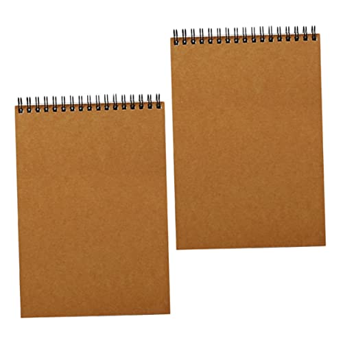 ORFOFE 2 Stück Spiral Notizbuch Spiralgebundene Skizzenbücher Blanko Notepads Reise Notizblock für Zeichnungen Tagebuch und Kreative Notizen Geeignet für Schule Zuhause und Unterwegs ORFOFE 2 Stück Spiral Notizbuch Spiralgebundene Skizzenbücher Blanko Notepads Reise Notizblock für Zeichnungen Tagebuch und Kreative Notizen Geeignet für Schule Zuhause und Unterwegs von ORFOFE