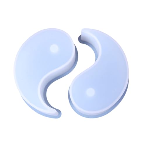 ORFOFE 2 Stück Tai Chi Silikon Kerzengießformen Flexibel für DIY Duftkerzen Handgemacht Hitzebeständig Leicht zu Entformen für Bastler und Wohnkultur von ORFOFE