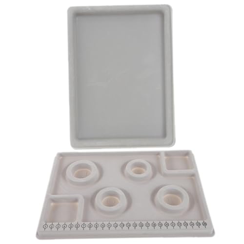 ORFOFE 2 Stück Teiliges Armband perlen design board DIY Schmuckherstellung Organizer Tray Langlebiges Perlenbrett zum Planen und Anpassen von Armbandlängen für Bastler und Schmuckdesign von ORFOFE